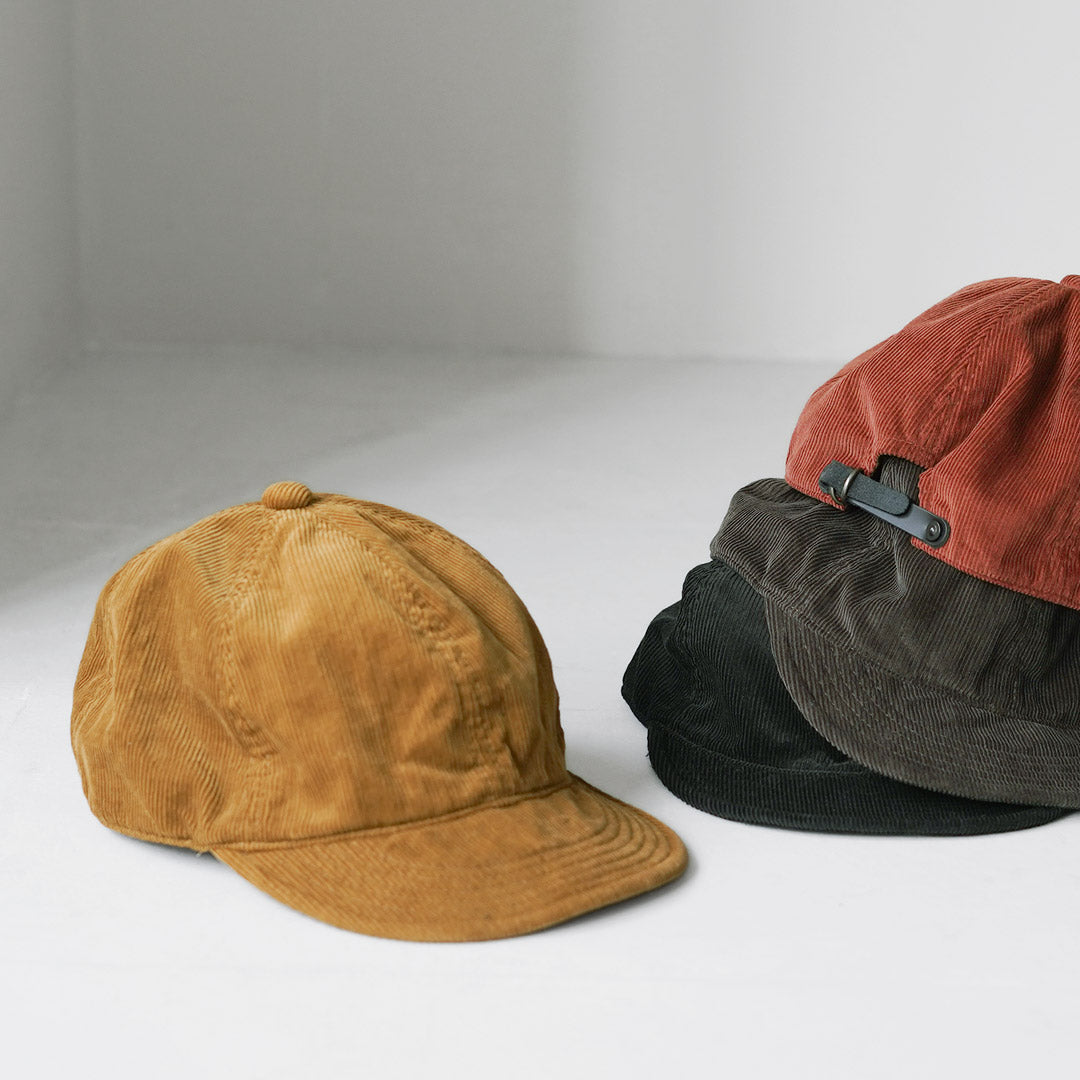 HIGHER / Gorra de pana de 14 columnas