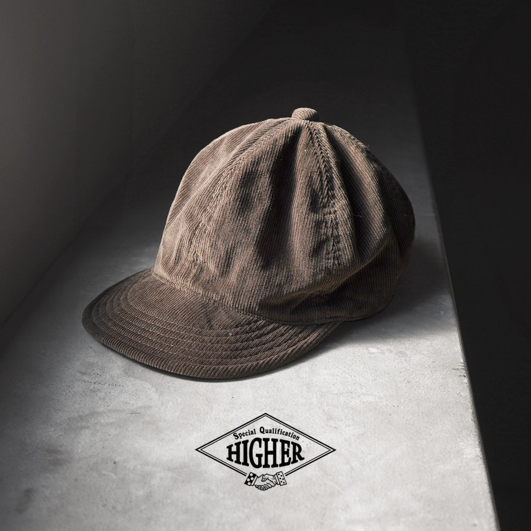 HIGHER / Gorra de pana de 14 columnas