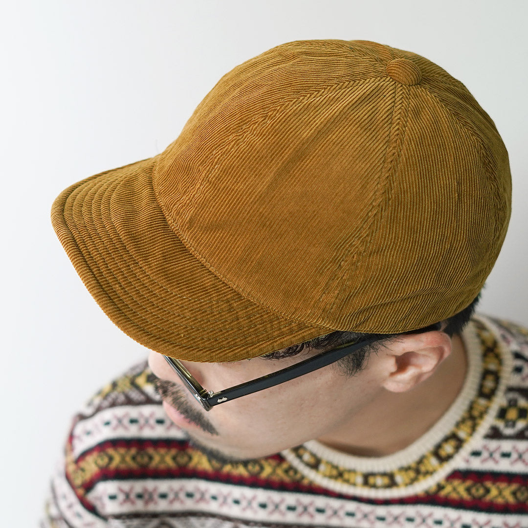 HIGHER / Gorra de pana de 14 columnas