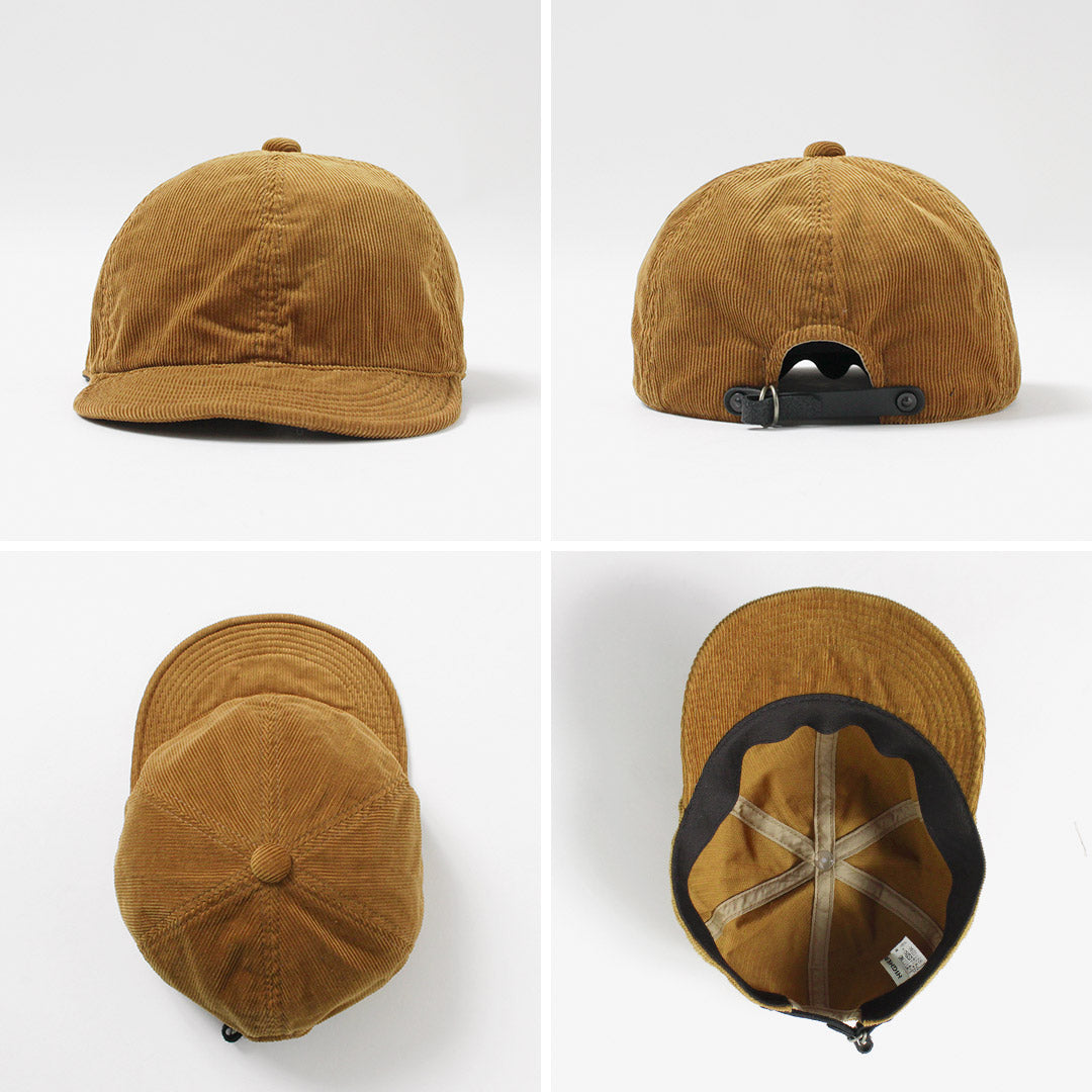 HIGHER / Gorra de pana de 14 columnas