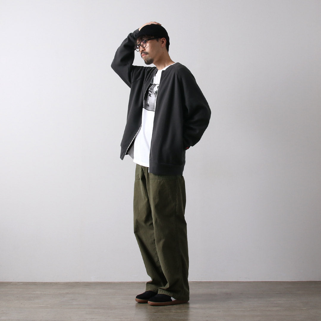 HEALTHKNIT / 经典毛衣圆领拉链开衫