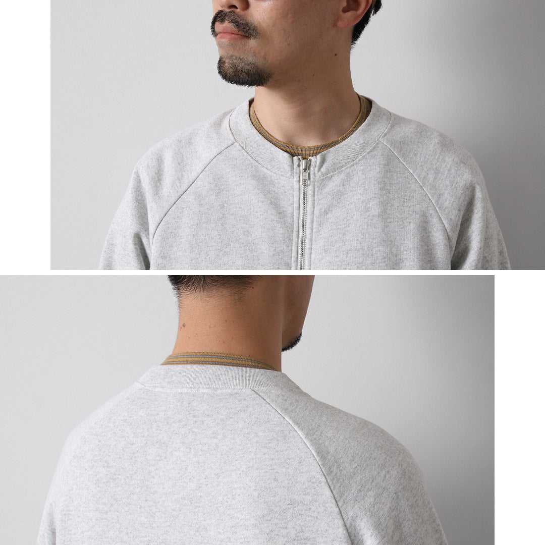 HEALTHKNIT / 经典毛衣圆领拉链开衫