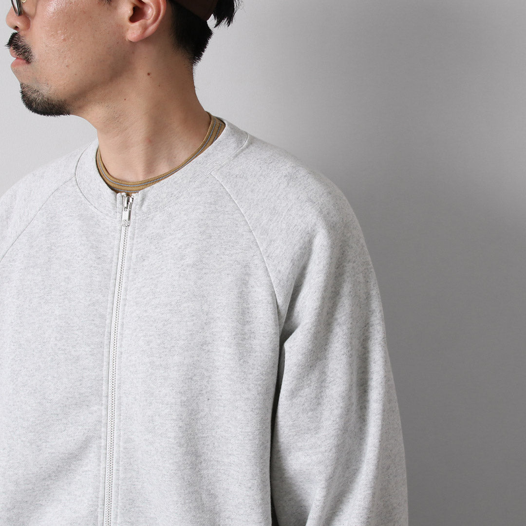 HEALTHKNIT / 经典毛衣圆领拉链开衫