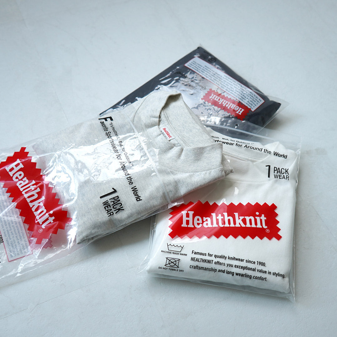 HEALTHKNIT / 美棉長袖小高領T卹