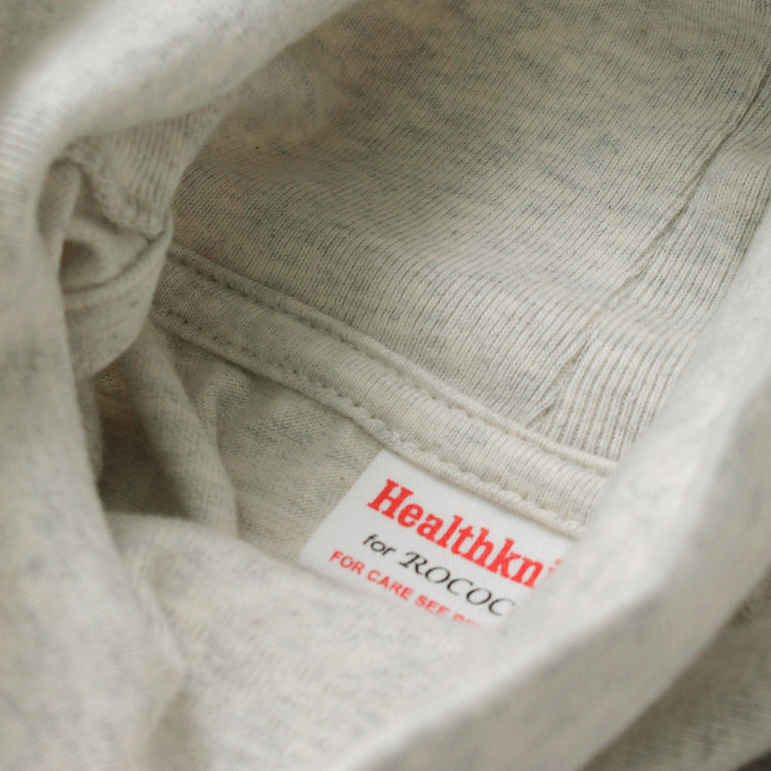 HEALTHKNIT / T-shirt à col roulé à manches longues en coton US