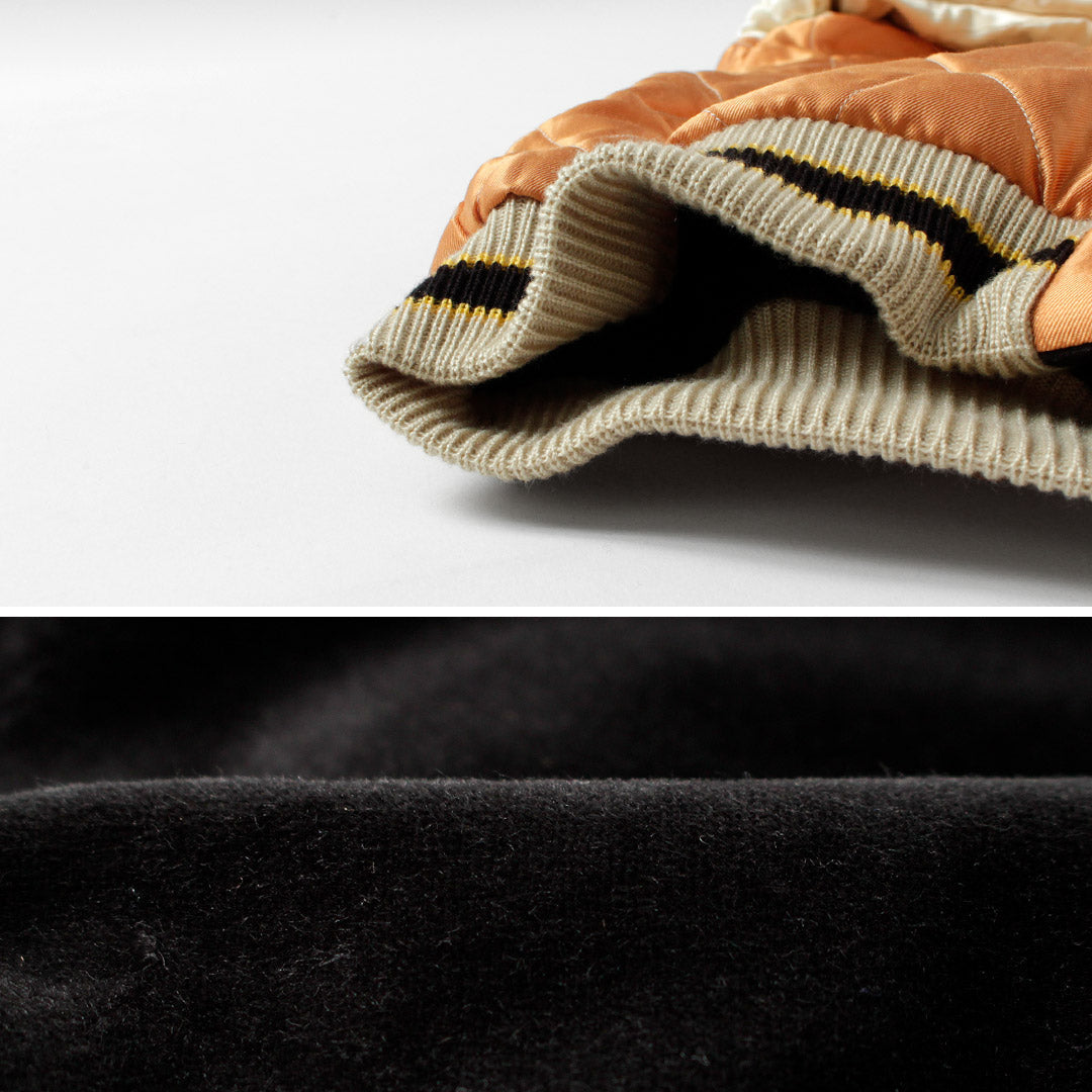 TAILOR TOYO / Veste souvenir matelassée en velours