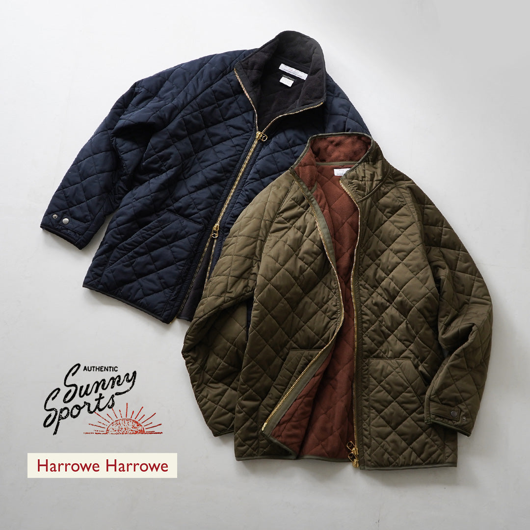 SUNNY SPORTS / HARROWE HARROWE Collaboration Softshell Stand-Collar Zip-Up Blouson