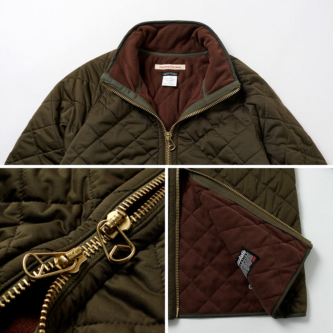 SUNNY SPORTS / HARROWE HARROWE Collaboration Softshell Stand-Collar Zip-Up Blouson