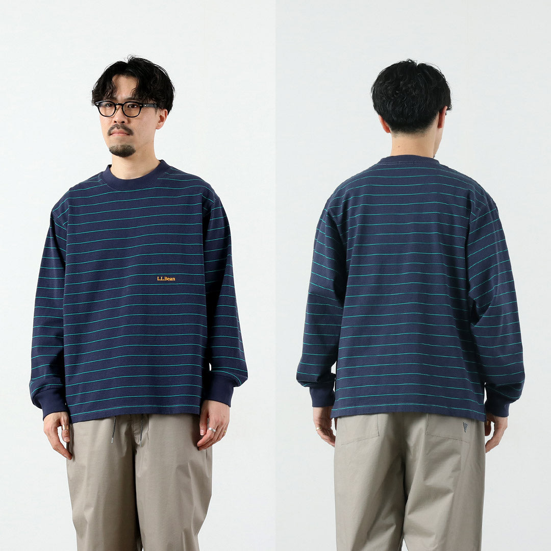 L.L.BEAN / Union Camiseta de rayas de manga larga