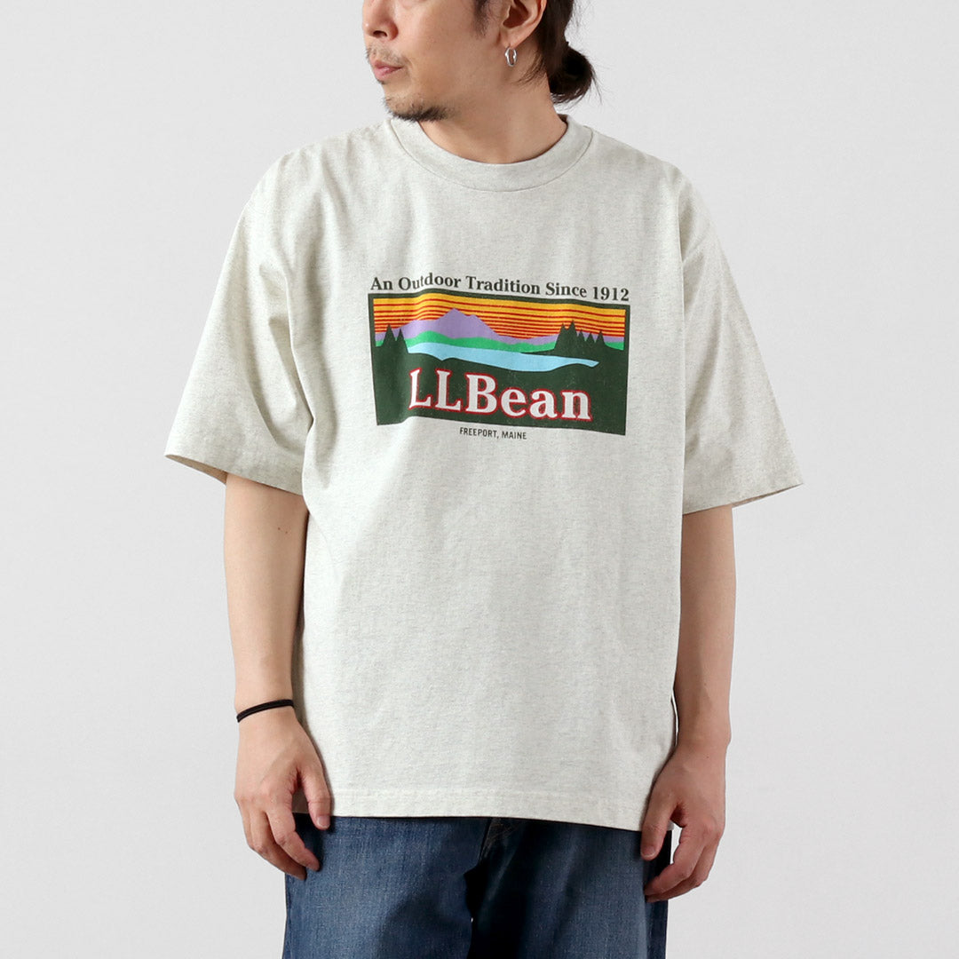 L.L.BEAN / Morrill Short Sleeve Katahdin Logo T-Shirt