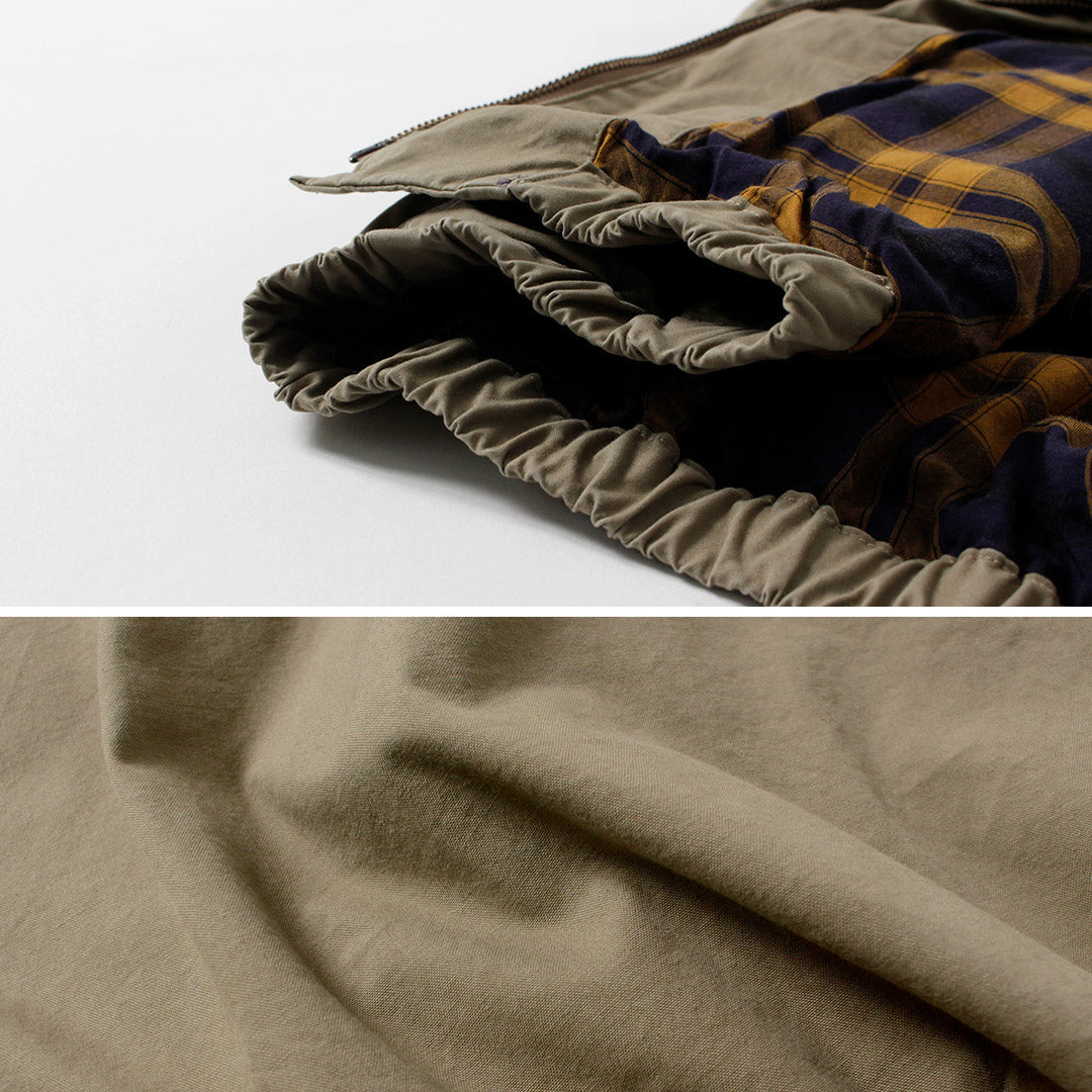 ROCOCO / Saddle Cloth Swing Top Jacket Garment Wash