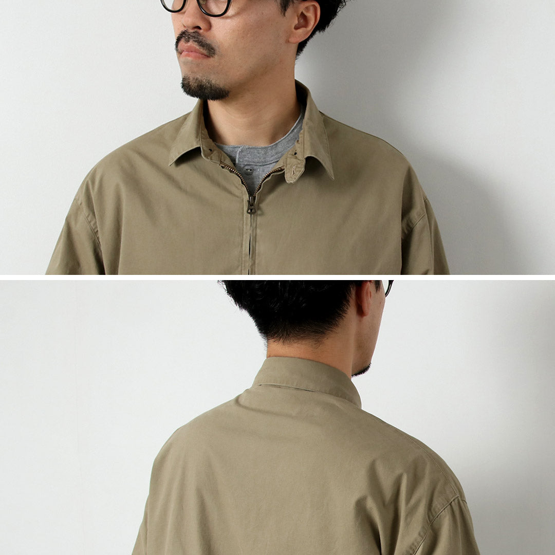 ROCOCO / Saddle Cloth Swing Top Jacket Garment Wash