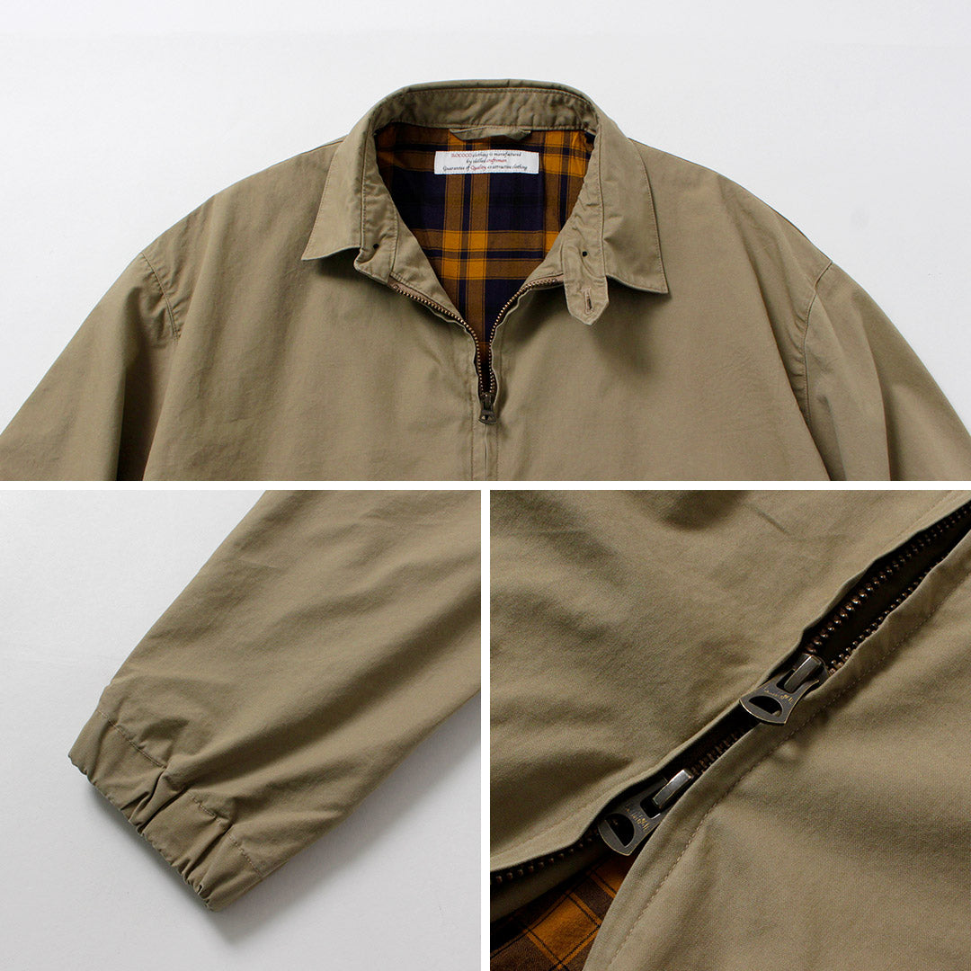 ROCOCO / Saddle Cloth Swing Top Jacket Garment Wash