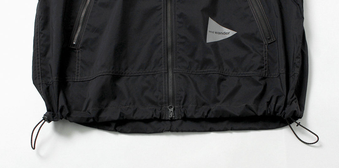 AND WANDER / AND WANDER Veste coupe-vent Pertex M