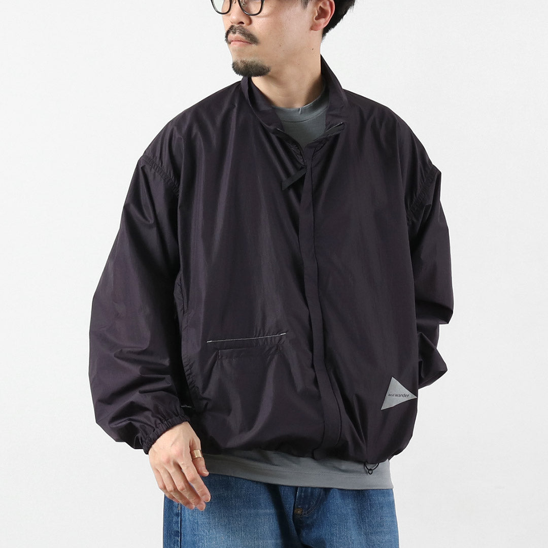 AND WANDER / 超大 Rip 夹克 M