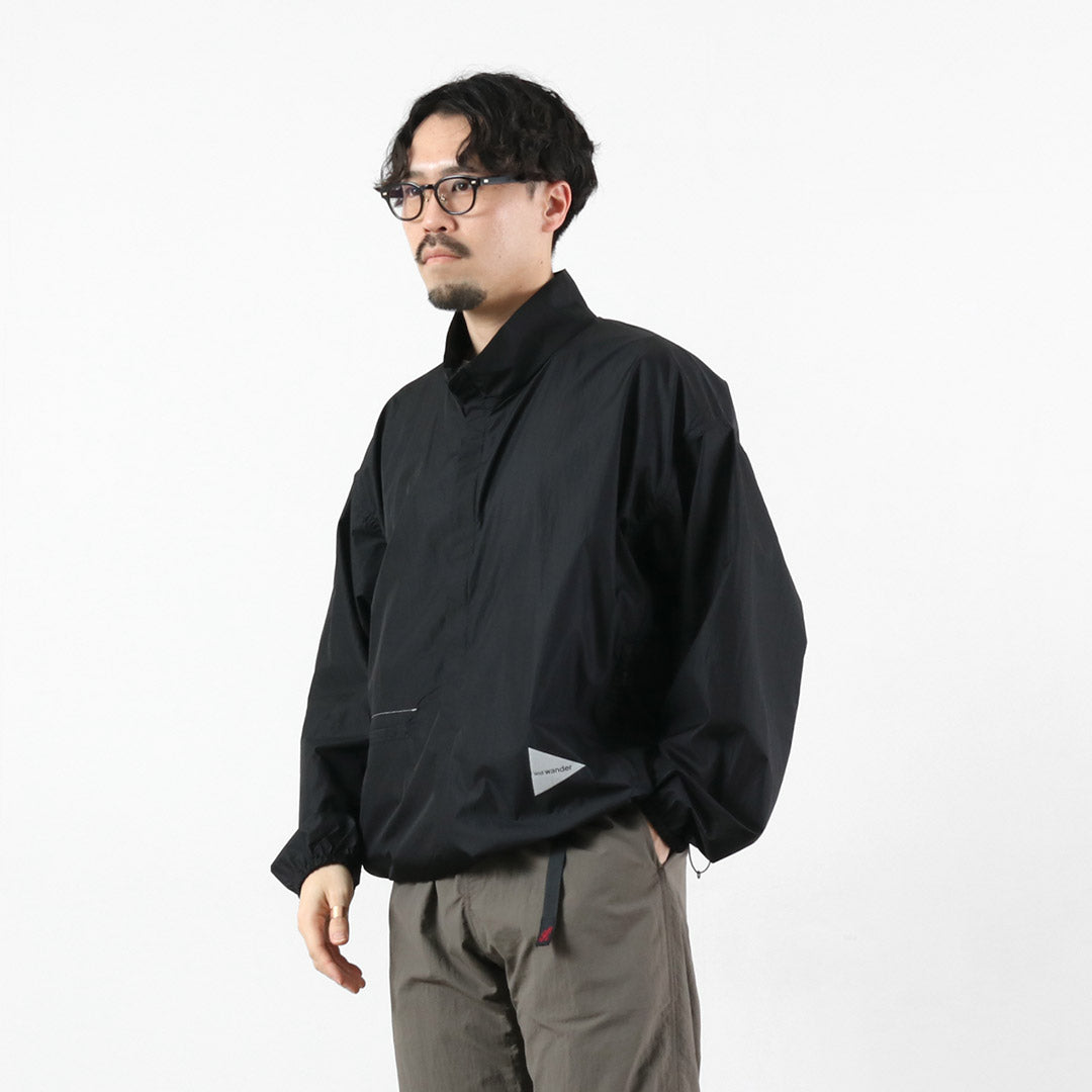 AND WANDER / 超大 Rip 夹克 M