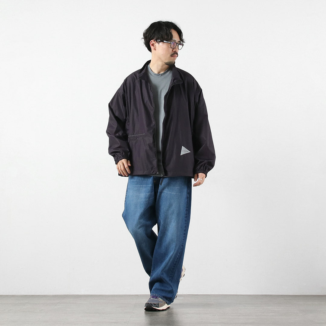 AND WANDER / 超大 Rip 夹克 M