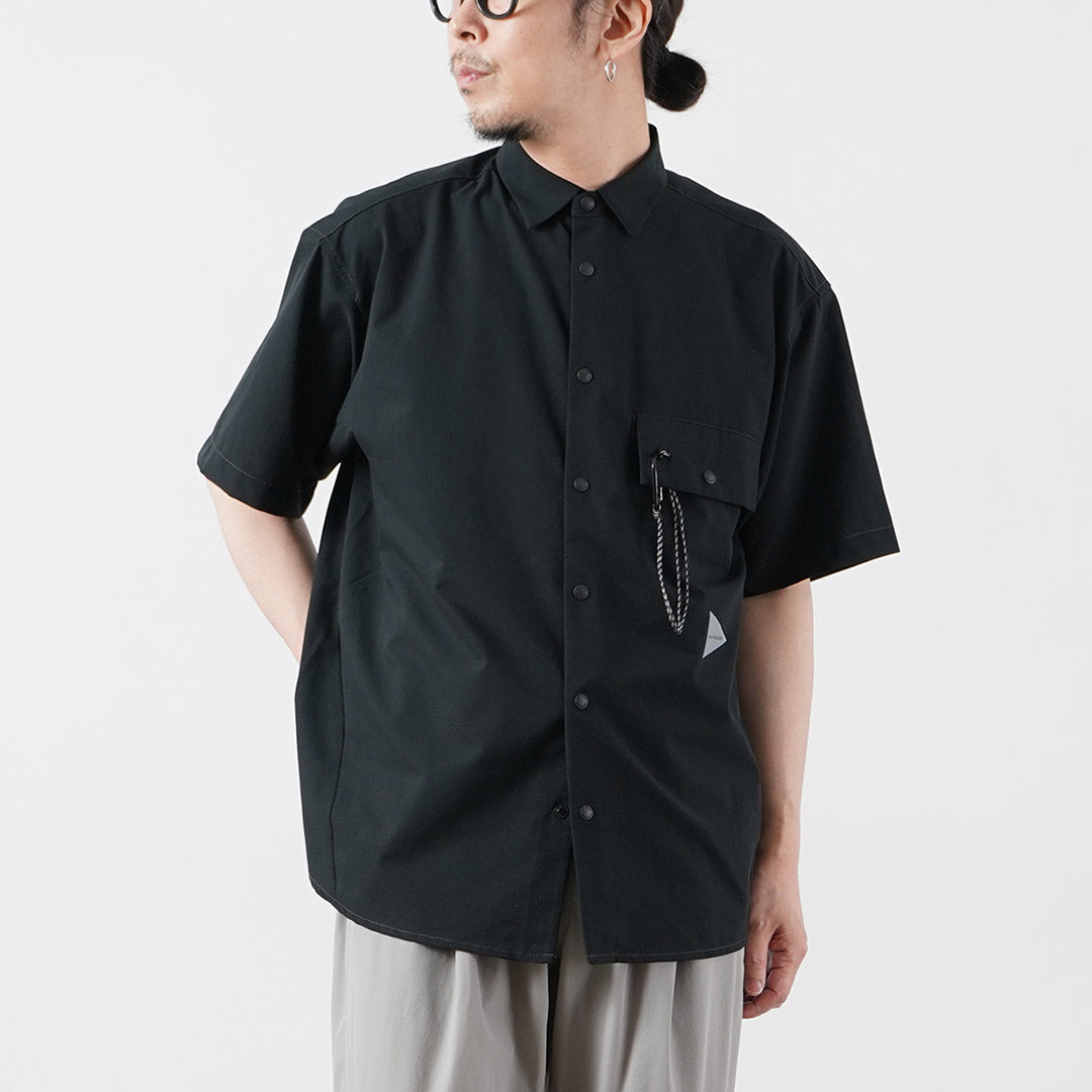 AND WANDER / Dry Breathable Short Sleeve Shirt