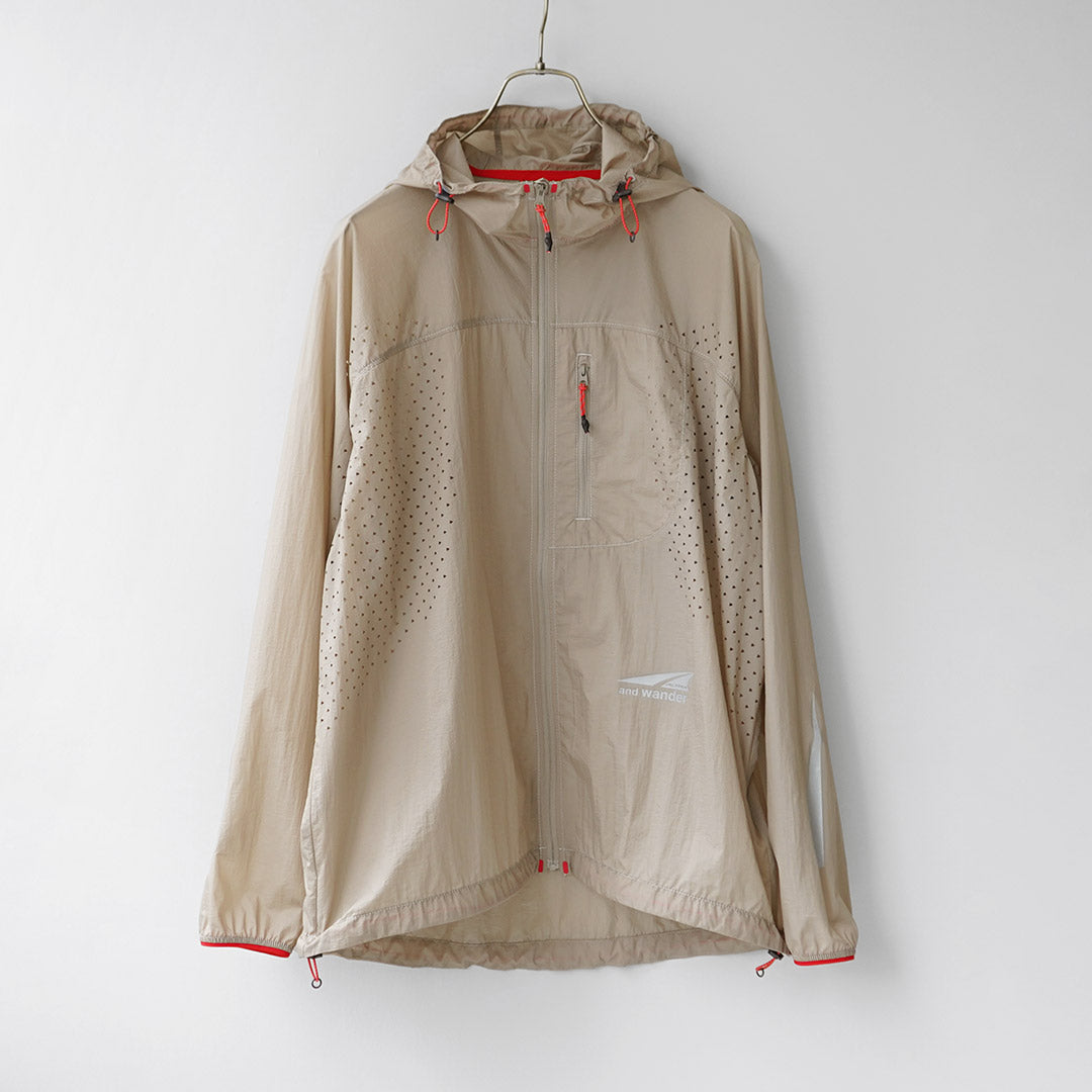 AND WANDER / ALTRA Collaboration Ventilation Wind Jacket