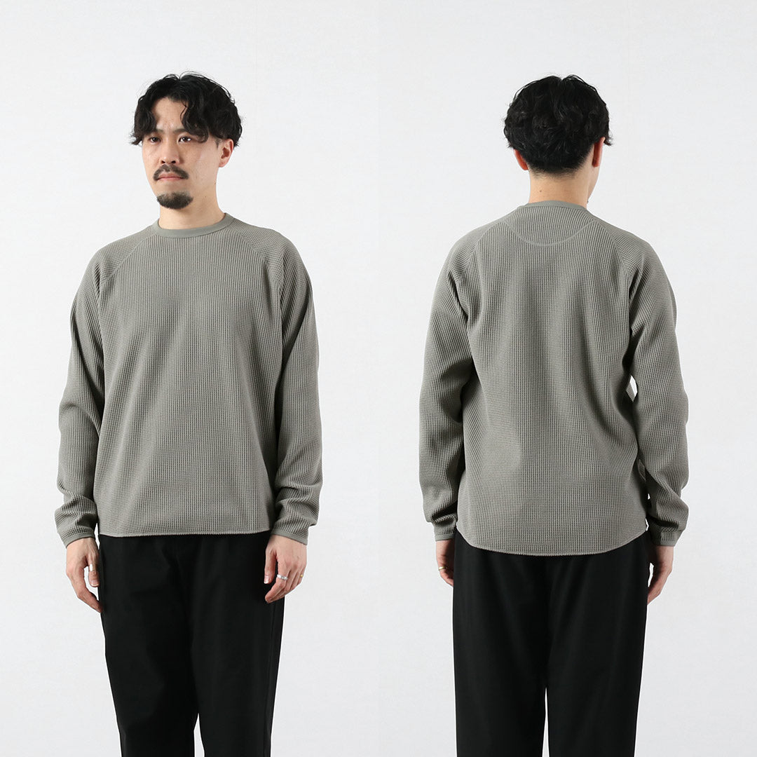 GOLDWIN / Waffle Light Long Sleeve T-Shirt