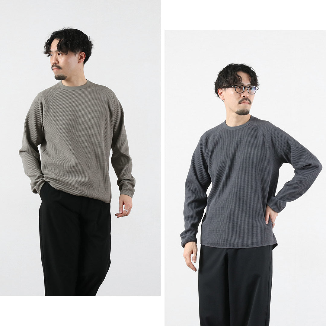 GOLDWIN / Waffle Light Long Sleeve T-Shirt