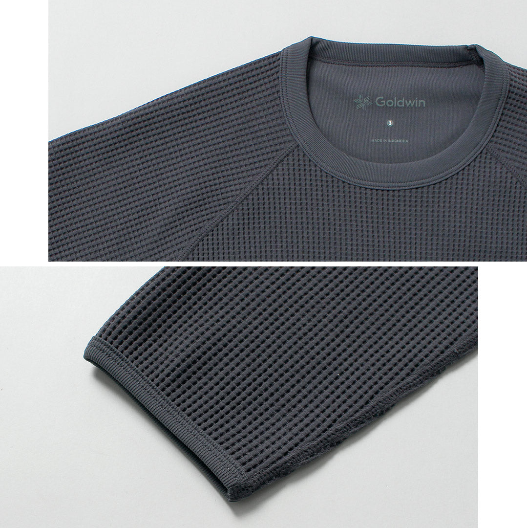 GOLDWIN / Waffle Light Long Sleeve T-Shirt