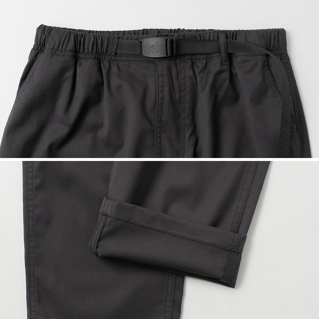 GRAMICCI / Pantalones cónicos fáciles de gabardina exclusivos de Japón