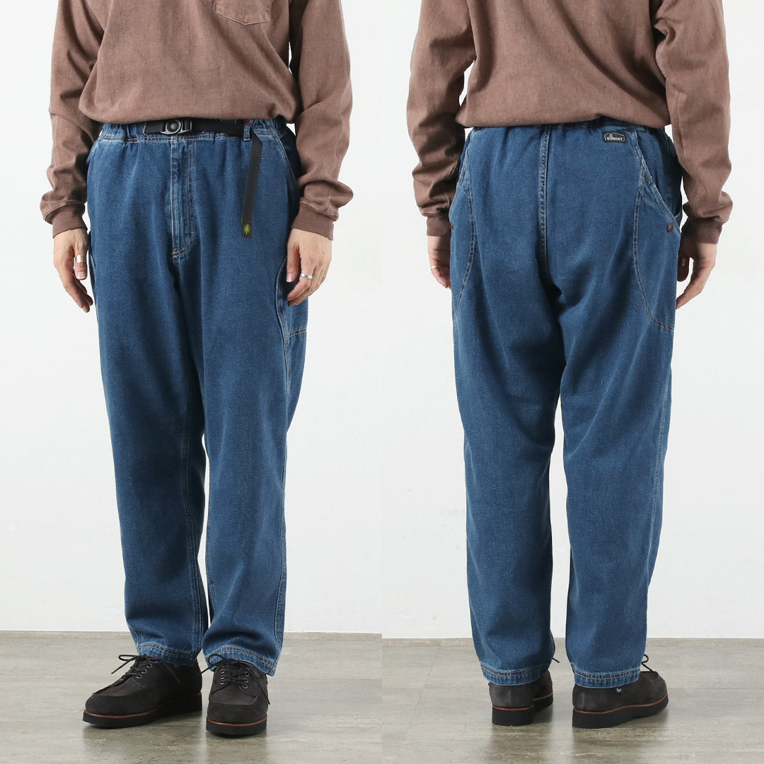 GOHEMP / 12 盎司麻棉牛仔布 High Explorer 裤子二手水洗