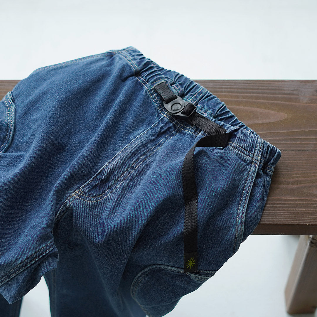 GOHEMP / 12 盎司麻棉牛仔布 High Explorer 裤子二手水洗