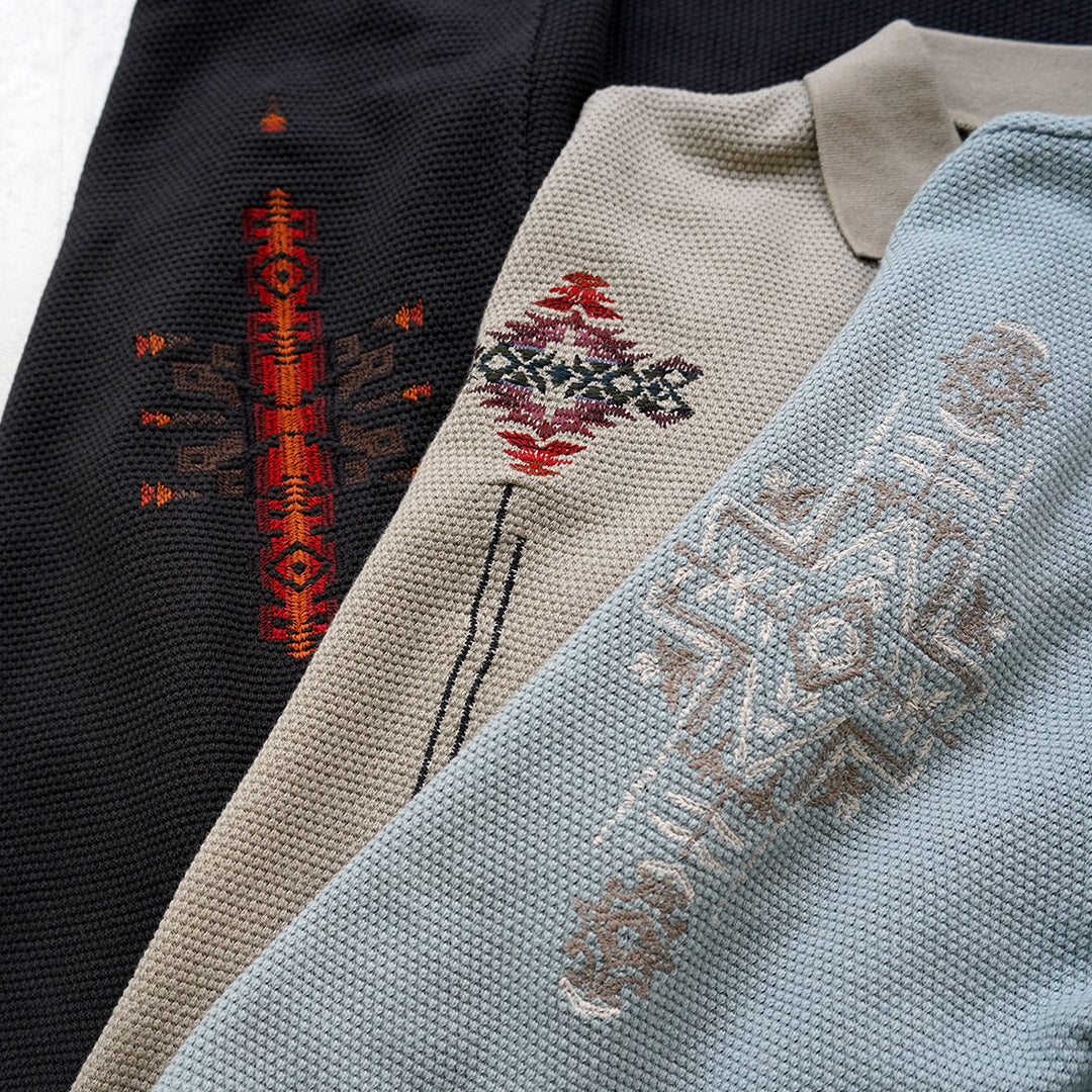 PENDLETON / Oni Kanoko 刺绣 Polo 衫