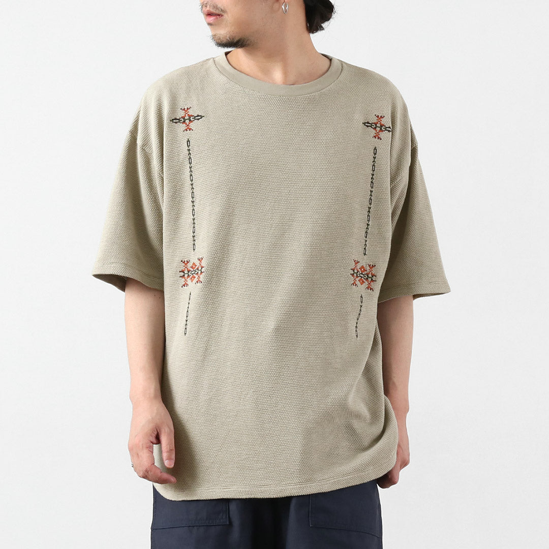 PENDLETON / Oni Kanoko T-shirt brodé