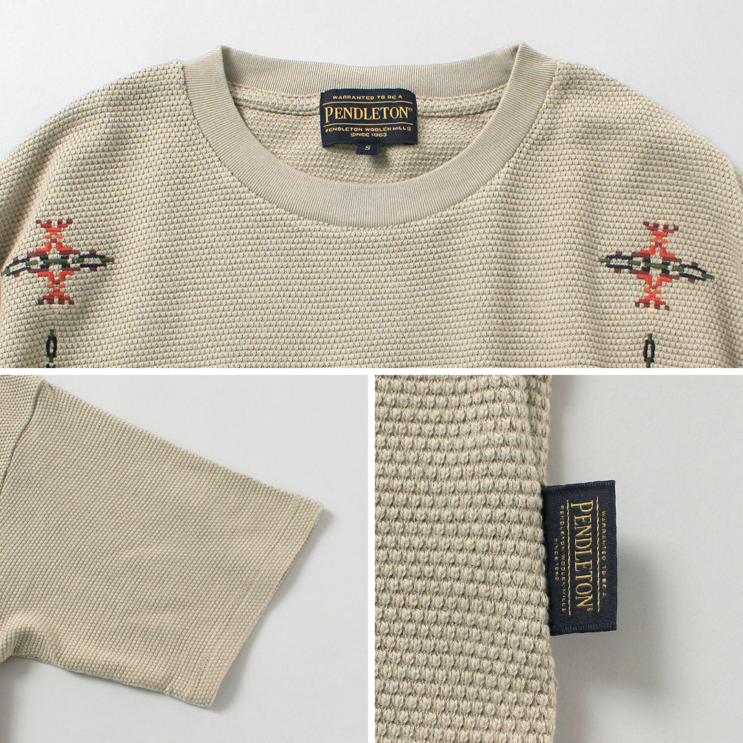 PENDLETON / Oni Kanoko Camiseta bordada