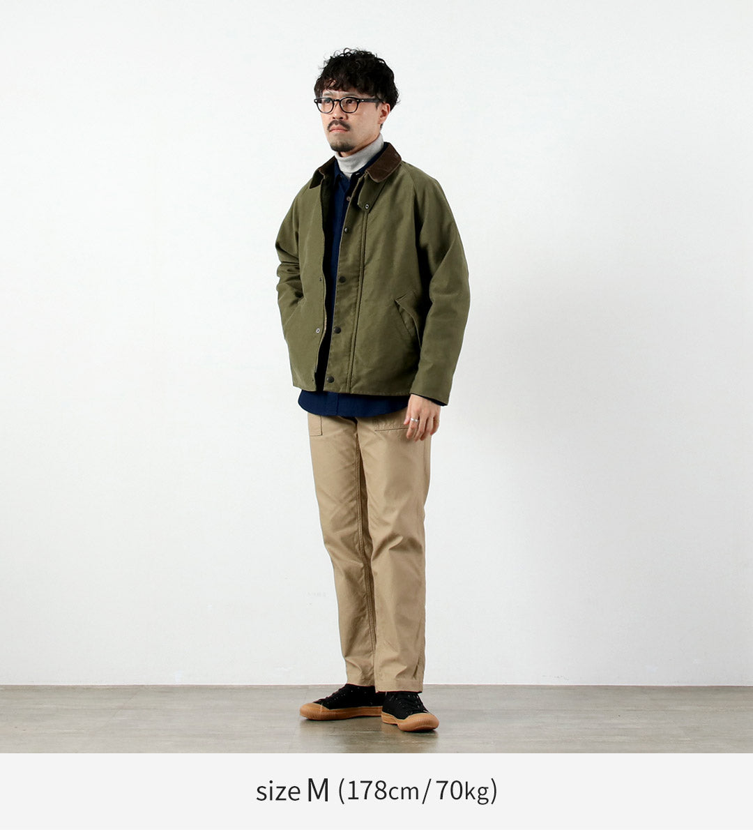 FOB FACTORY / FRC008 Chaqueta de montar corta Moleskin