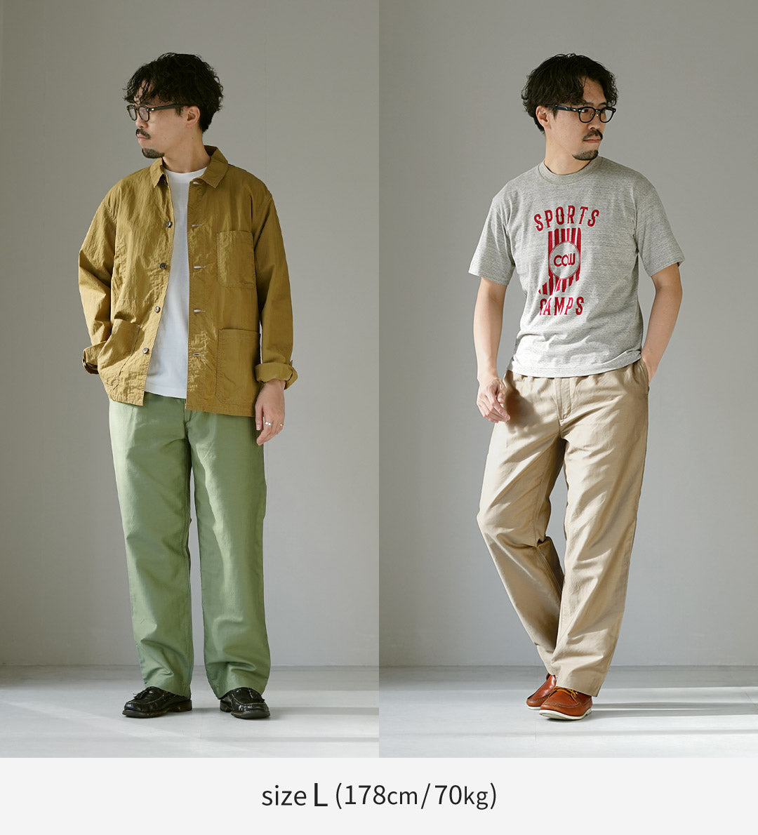 FOB FACTORY / Pantalon de survêtement en moleskine et coton lin