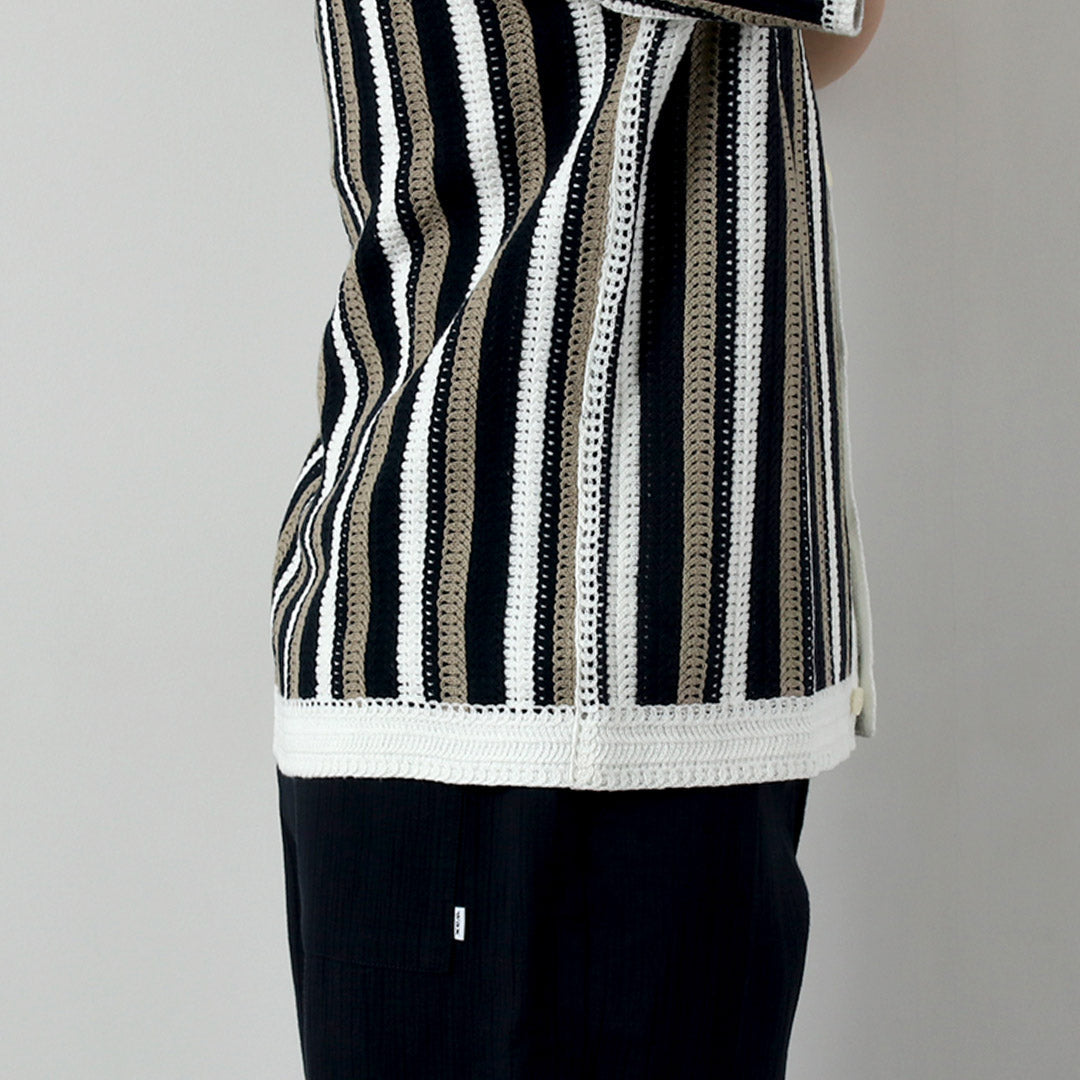 WAX LONDON / Porto Polo Rayas Crochet