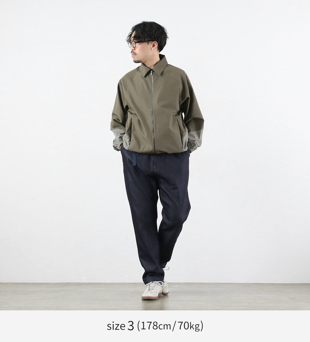 WHITE MOUNTAINEERING / 디키즈 콜라보레이션 데님 테이퍼드 팬츠 이지팬츠