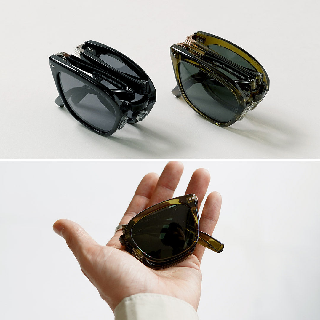 WHITE MOUNTAINEERING / Lunettes de soleil pliantes WHITE MOUNTAINEERING