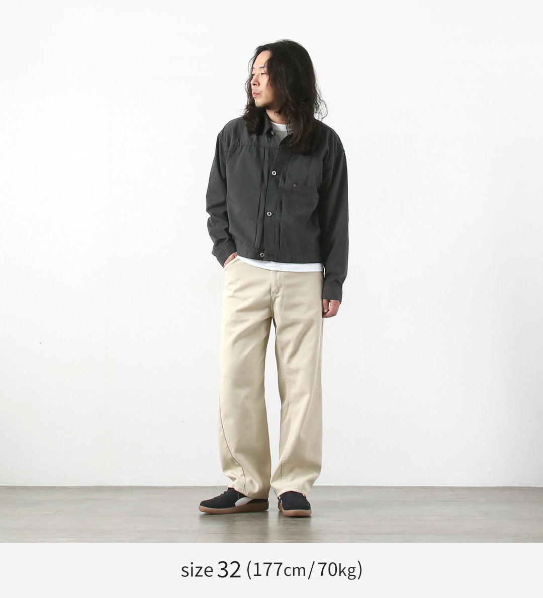 SKEWED / Pantalon en sergé lanceur