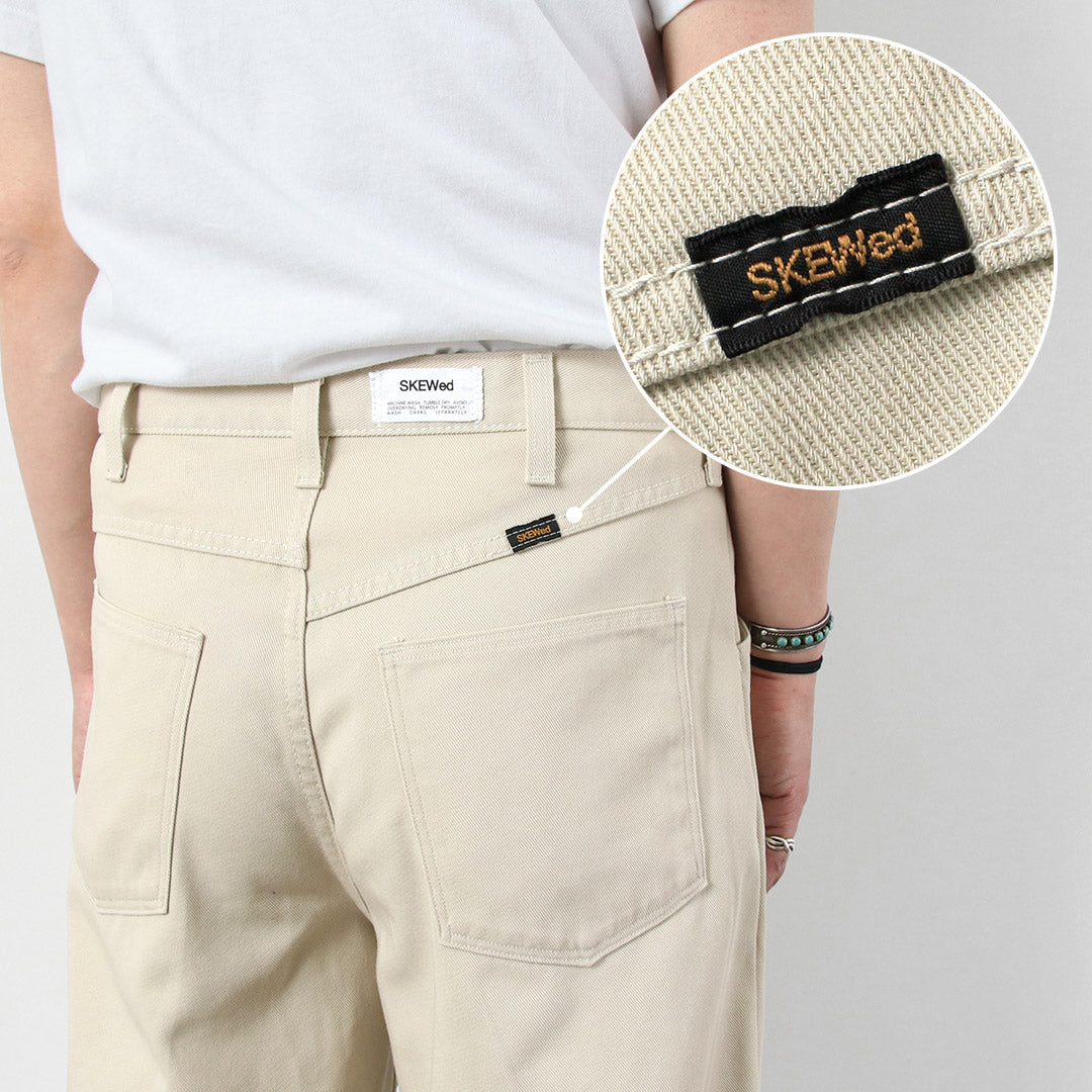 SKEWED / Pantalon en sergé lanceur