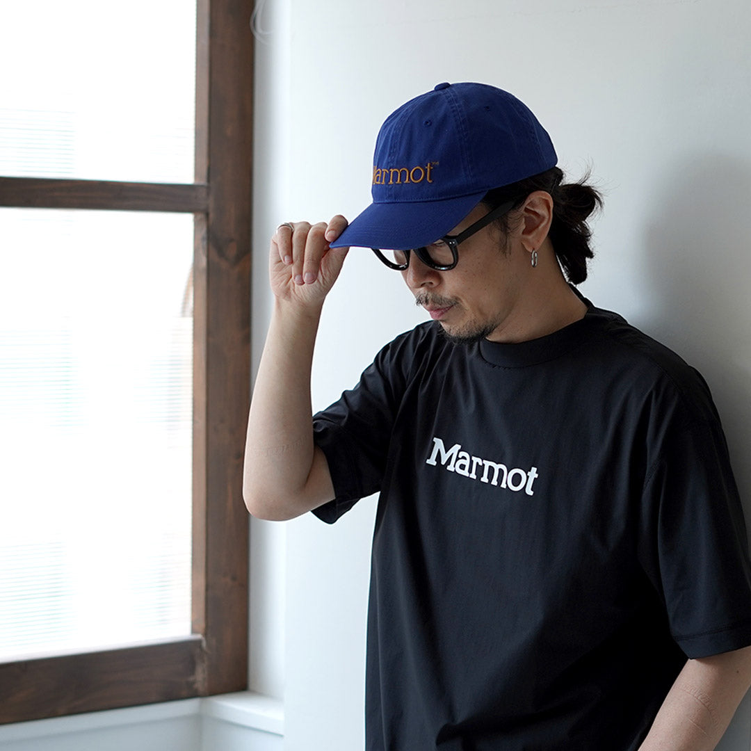 MARMOT / Gorra con logotipo grande