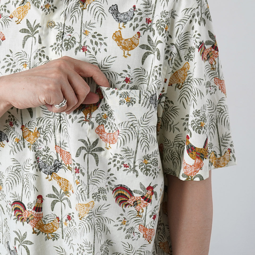 REYN SPOONER / Kauai Alarm Cluck Pullover Shirt