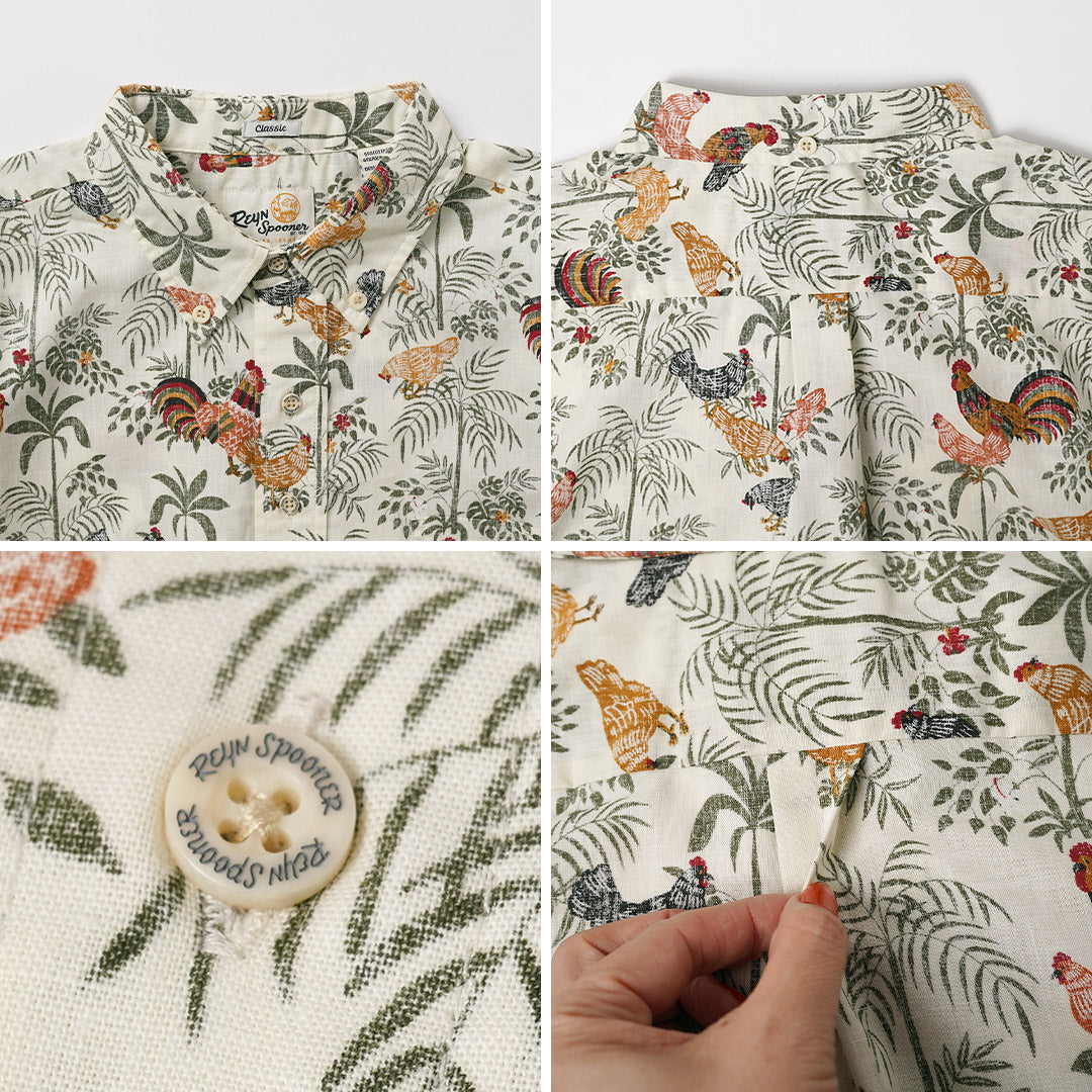 REYN SPOONER / Kauai Alarm Cluck Pullover Shirt