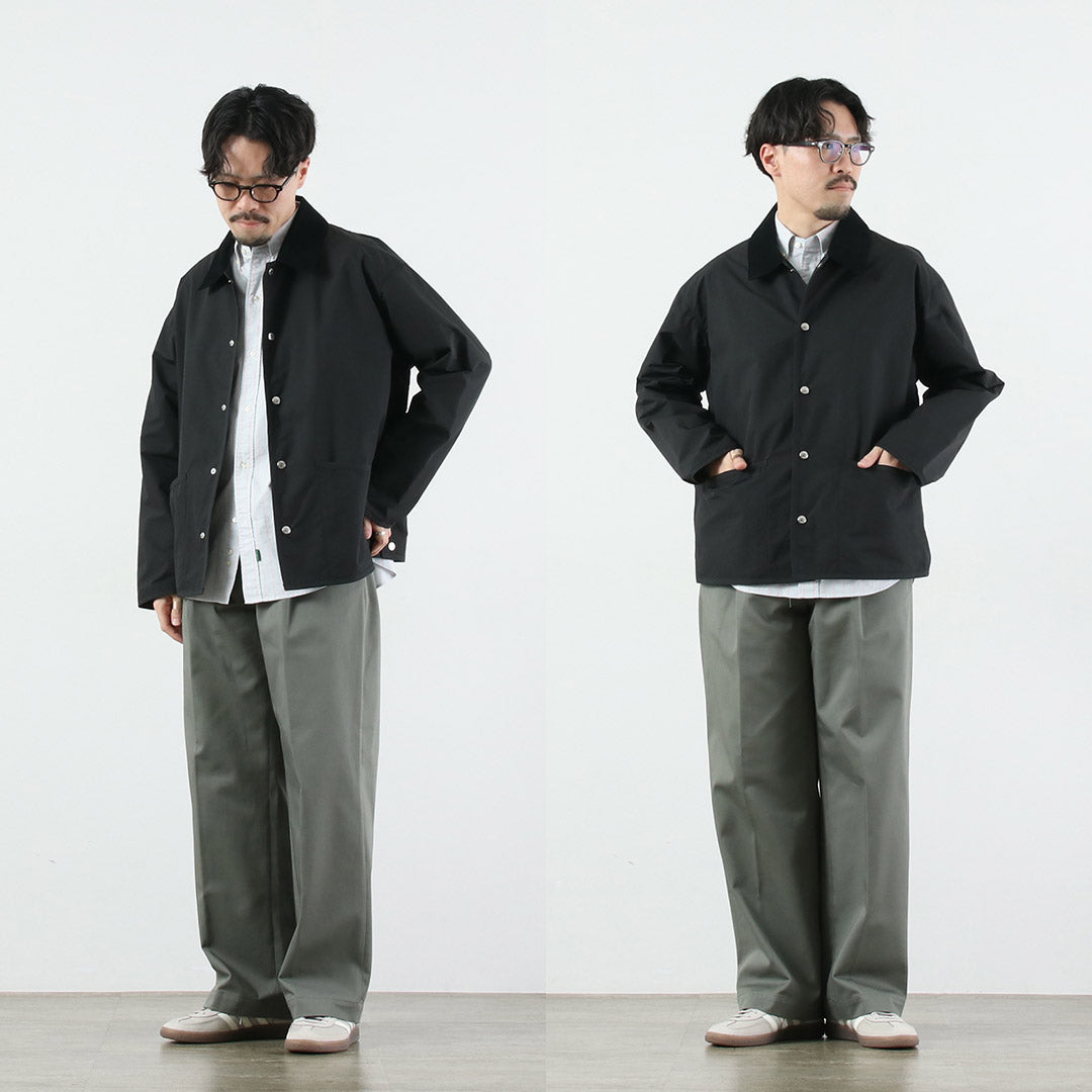 TRADITIONAL WEATHERWEAR / 웨이브리 스터드 경량 폴리에스테르 태피터 라이트 아우터웨어
