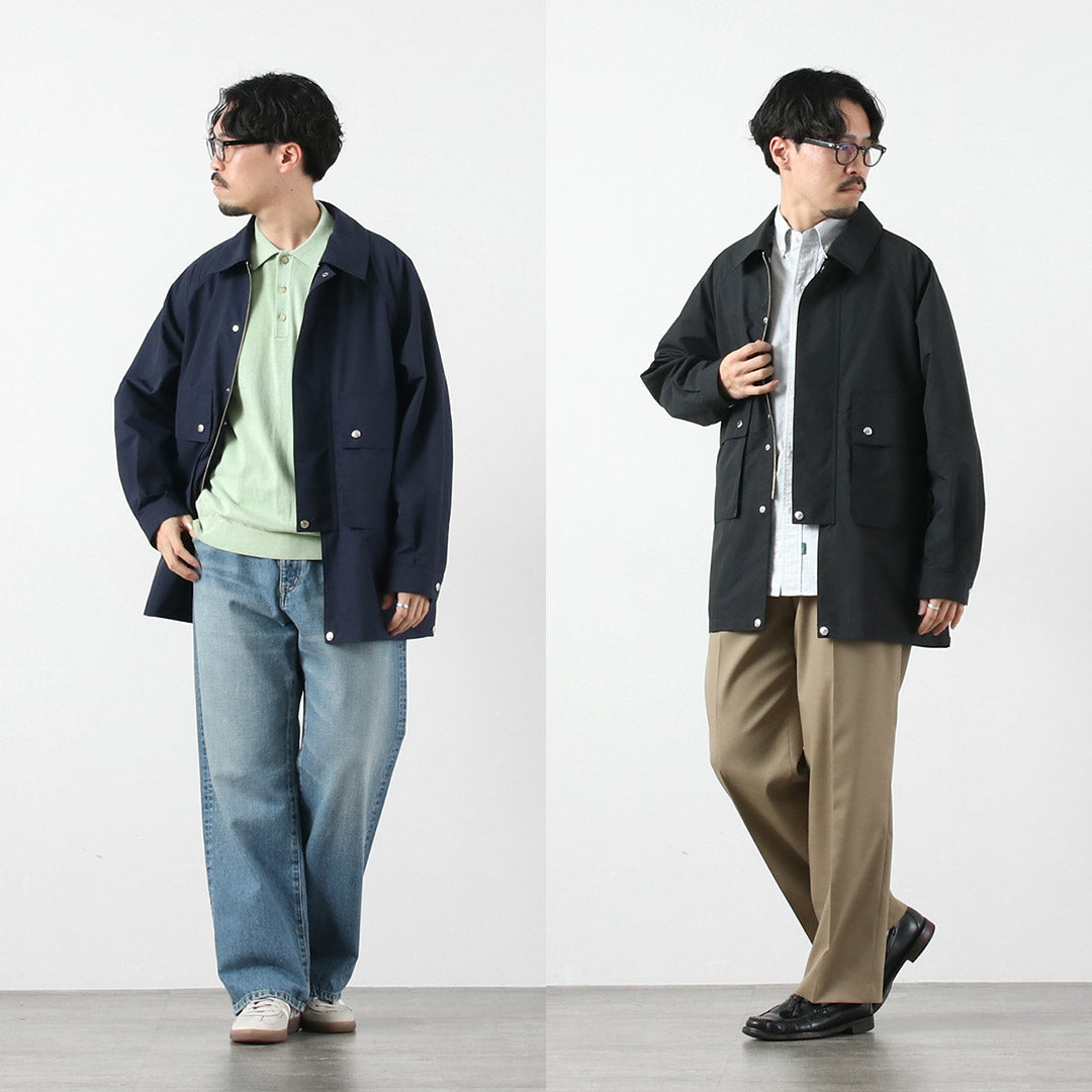 TRADITIONAL WEATHERWEAR / 엘튼 경량 폴리에스테르 태피터 필드 재킷