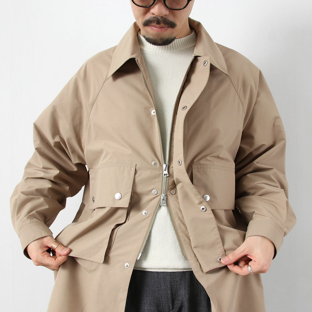 TRADITIONAL WEATHERWEAR / 엘튼 경량 폴리에스테르 태피터 필드 재킷
