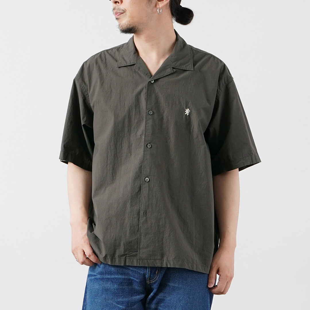 GYMPHLEX / Open Collar Short Sleeve Shirt