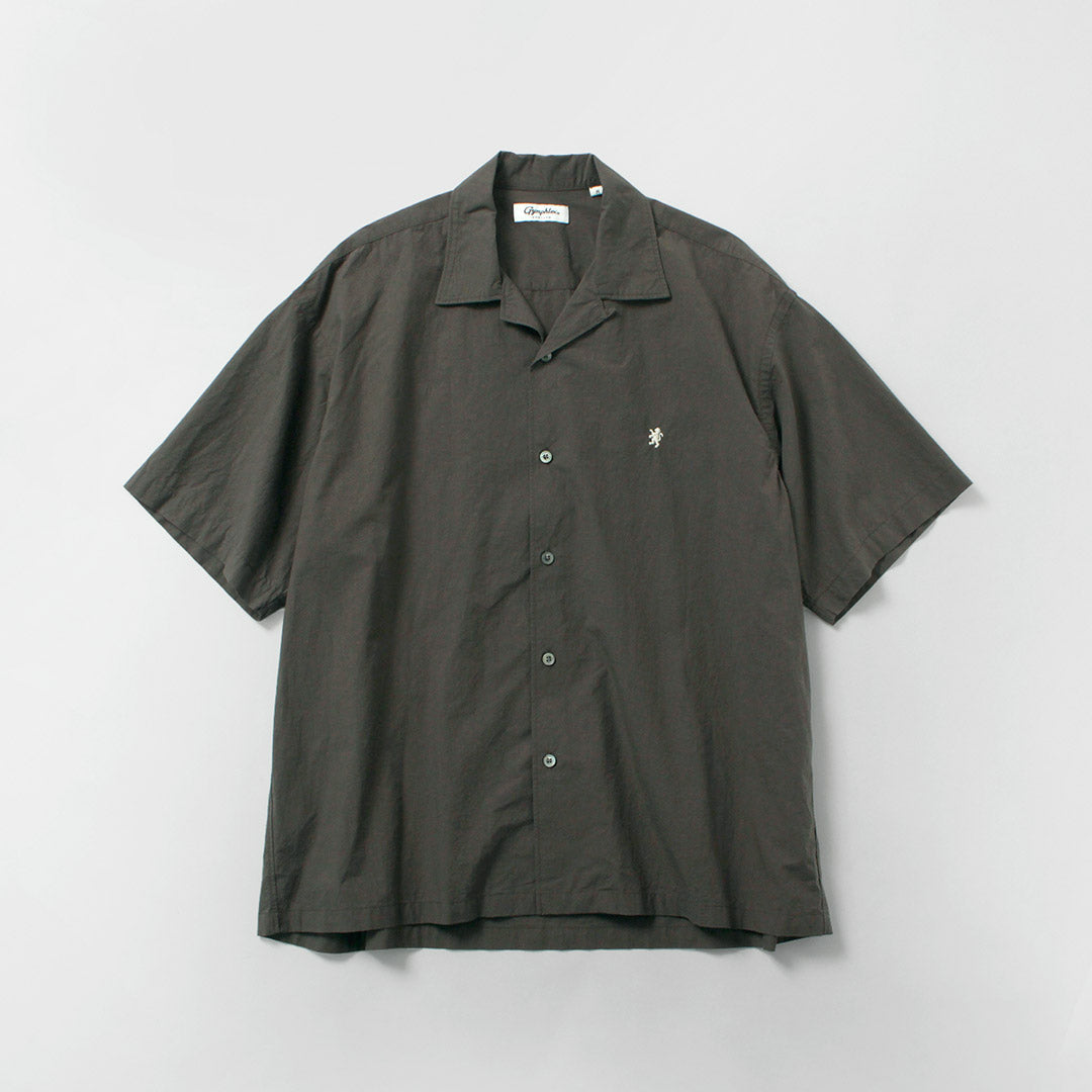 GYMPHLEX / Chemise à manches courtes et col ouvert