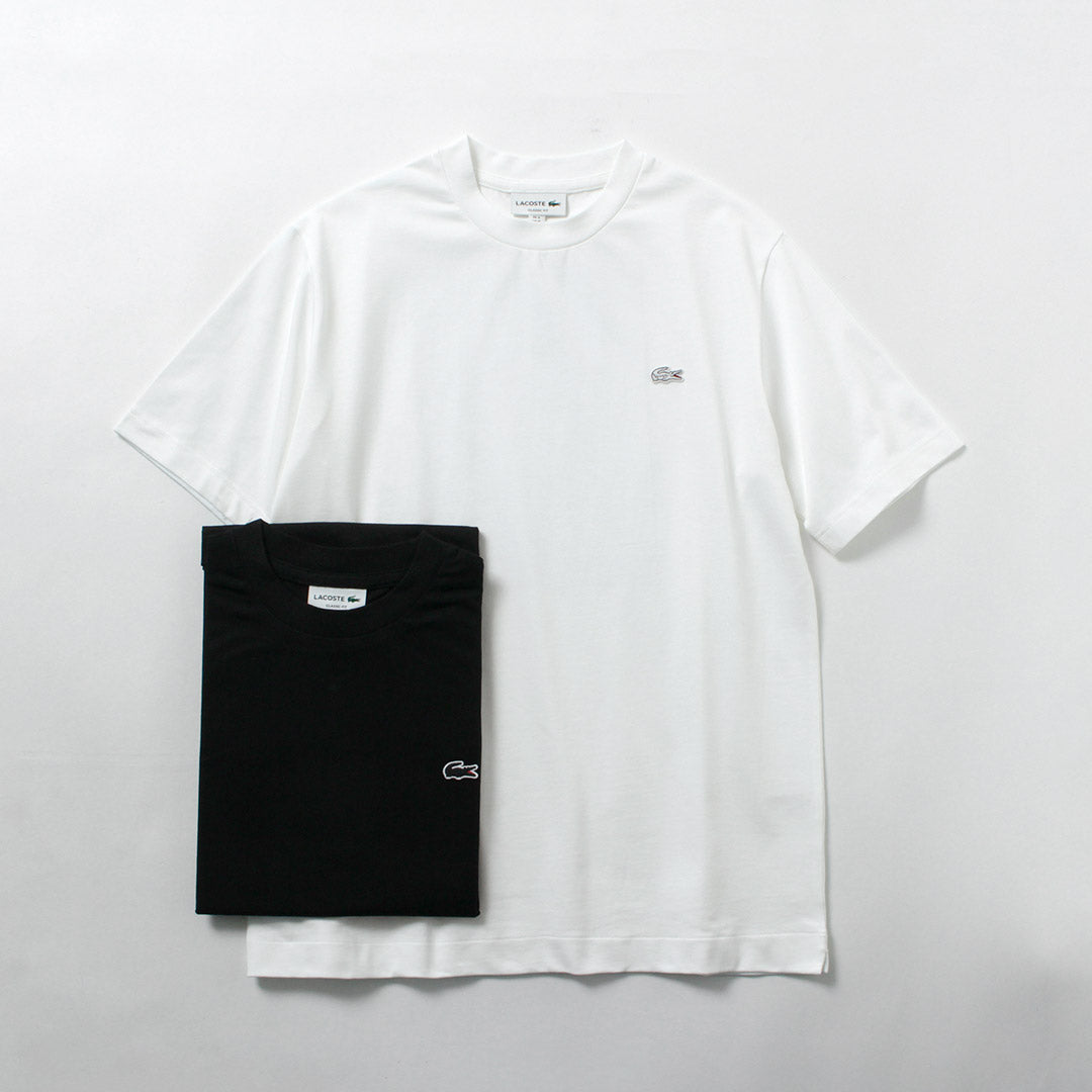 LACOSTE / 輪廓鱷魚紋圓領 T 卹
