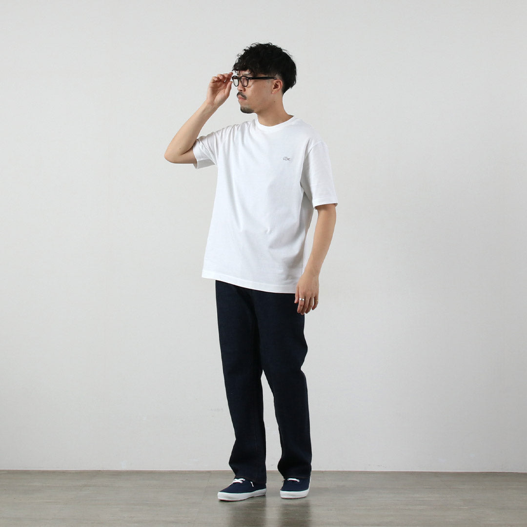 LACOSTE / 輪廓鱷魚紋圓領 T 卹
