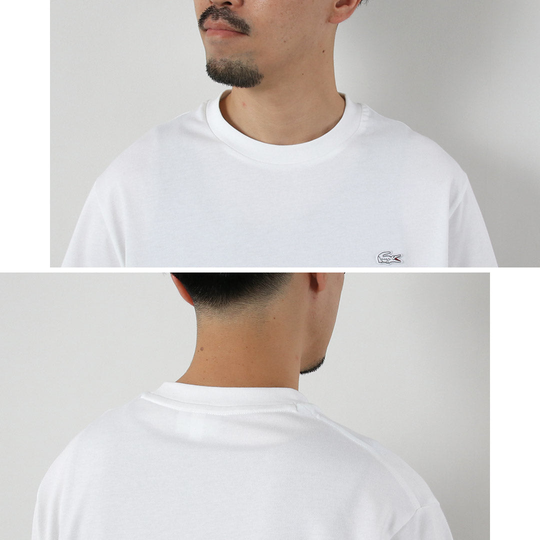 LACOSTE / 輪廓鱷魚紋圓領 T 卹